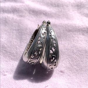 Sterling Silver Hoop Earrings
